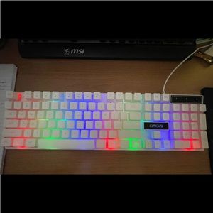 Chonchow white gaming keyboard